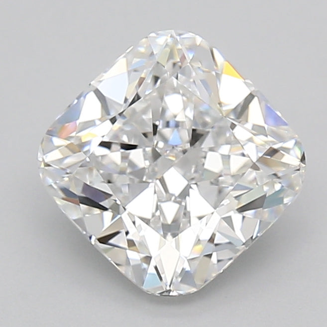 2.69 Carat Cushion Shaped, Ideal Cut, D Color, VVS1 Clarity, GIA Certified Lab Grown Diamond