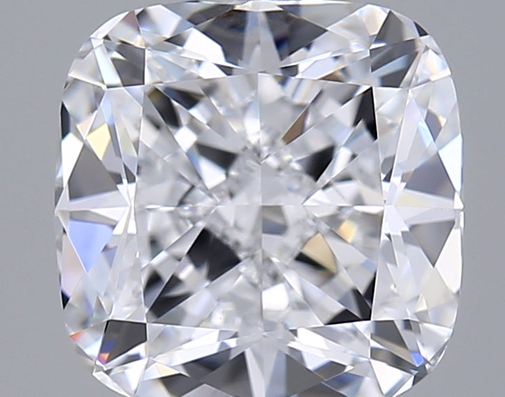 2.08 Carat Cushion Shaped, Ideal Cut, D Color, VS1 Clarity, GIA Certified Lab Grown Diamond