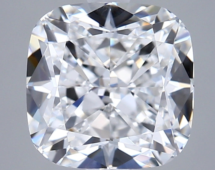 2.90 Carat Cushion Shaped, Ideal Cut, E Color, VVS2 Clarity, GIA Certified Lab Grown Diamond