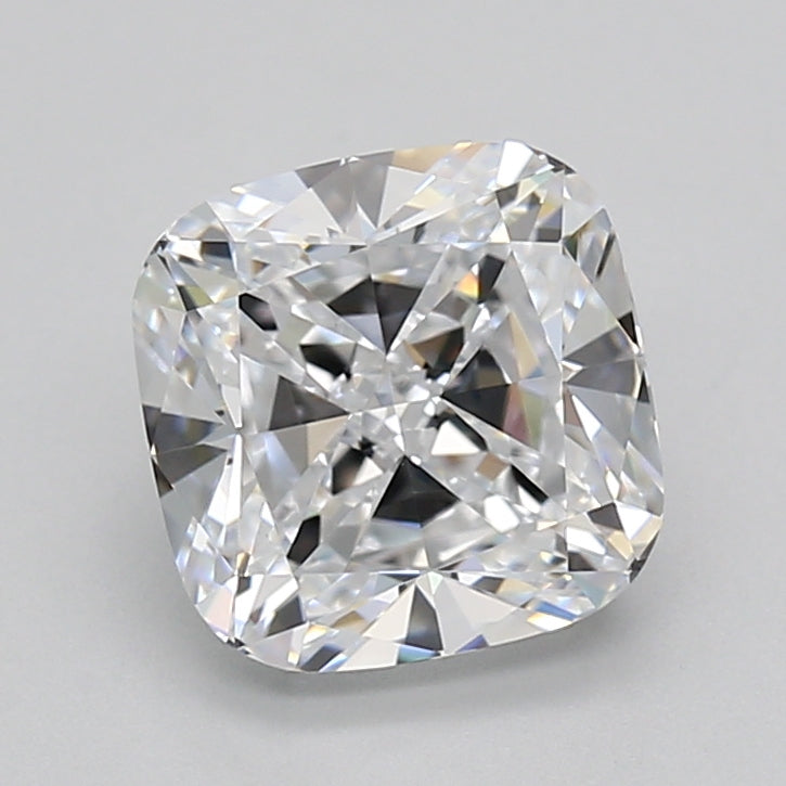 2.95 Carat Cushion Shaped, Ideal Cut, D Color, VVS1 Clarity, GIA Certified Lab Grown Diamond