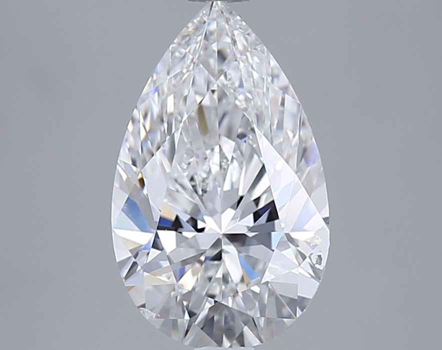 2.29 Carat Pear Shaped, Excellent Cut, E Color, VVS1 Clarity, IGI Certified Lab Grown Diamond