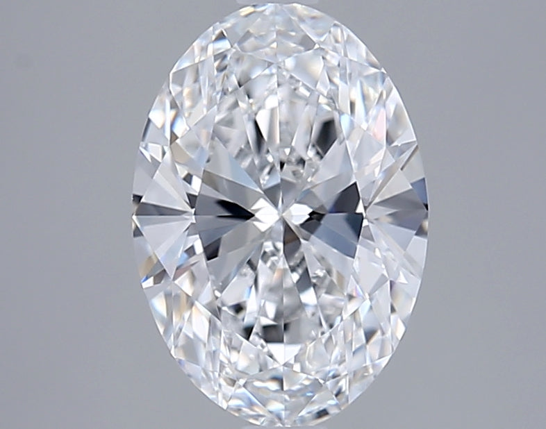 2.00 Carat Oval Shaped, Ideal Cut, E Color, VVS2 Clarity, GIA Certified Lab Grown Diamond