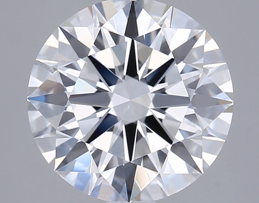 2.00 Carat Round Shaped, Excellent Cut, D Color, VVS2 Clarity, GIA Certified Lab Grown Diamond