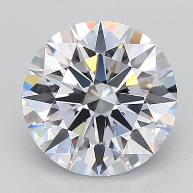 2.24 Carat Round Shaped, Excellent Cut, D Color, VVS1 Clarity, GIA Certified Lab Grown Diamond
