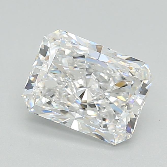 2.02 Carat Radiant Shaped, Ideal Cut, D Color, VVS1 Clarity, GIA Certified Lab Grown Diamond