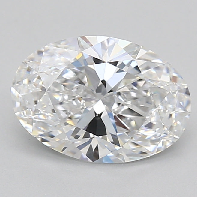 2.15 Carat Oval Shaped, Ideal Cut, D Color, VVS1 Clarity, GIA Certified Lab Grown Diamond