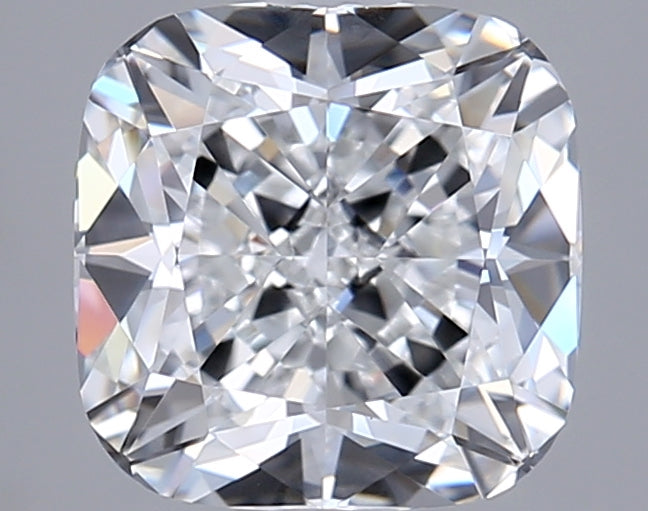 2.32 Carat Cushion Shaped, Ideal Cut, E Color, VVS2 Clarity, GIA Certified Lab Grown Diamond