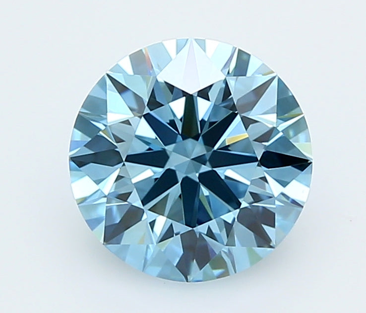 2.31 Carat Round Shaped, Ideal Cut, VVS2 Clarity, IGI Certified Lab Grown Diamond