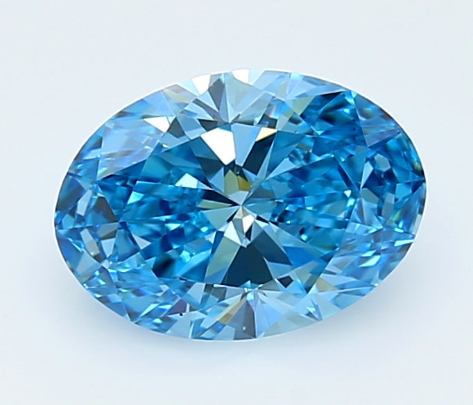 1.51 Carat Oval Shaped, Ideal Cut, VVS1 Clarity, IGI Certified Lab Grown Diamond
