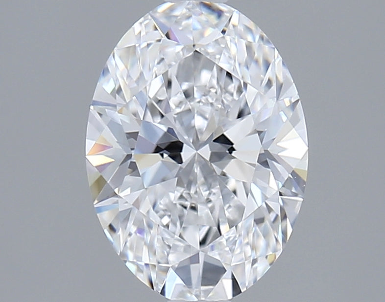 1.40 Carat Oval Shaped, Ideal Cut, D Color, VS1 Clarity, IGI Certified Lab Grown Diamond