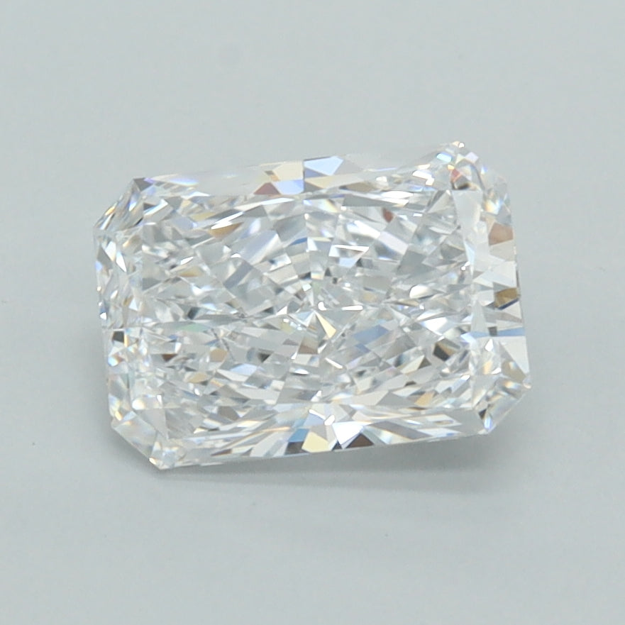 1.46 Carat Radiant Shaped, Excellent Cut, D Color, VVS1 Clarity, IGI Certified Lab Grown Diamond