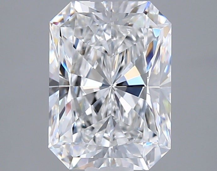 2.31 Carat Radiant Shaped, Excellent Cut, E Color, VVS1 Clarity, GIA Certified Lab Grown Diamond