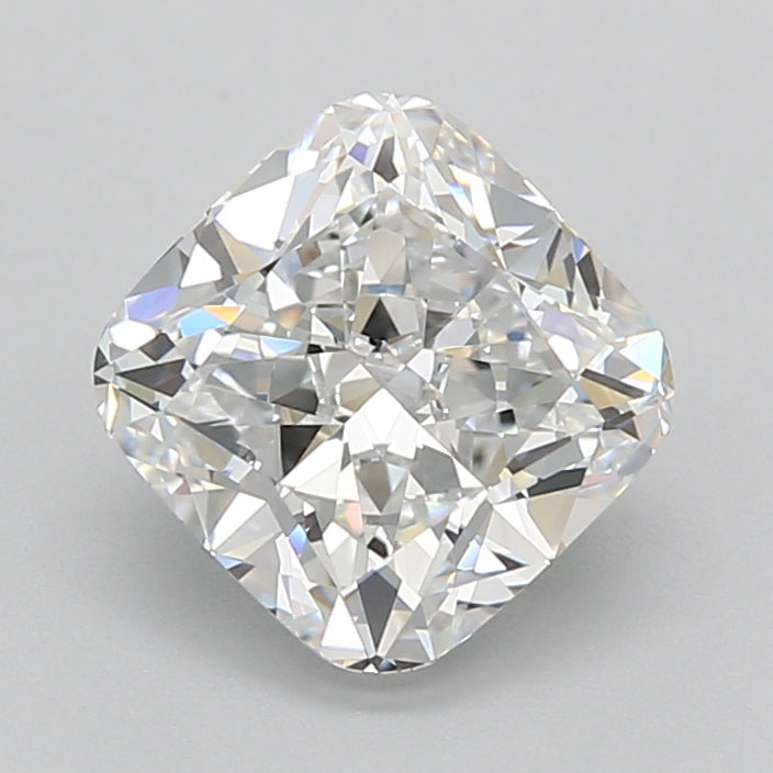 2.54 Carat Cushion Shaped, Ideal Cut, D Color, VVS1 Clarity, IGI Certified Lab Grown Diamond