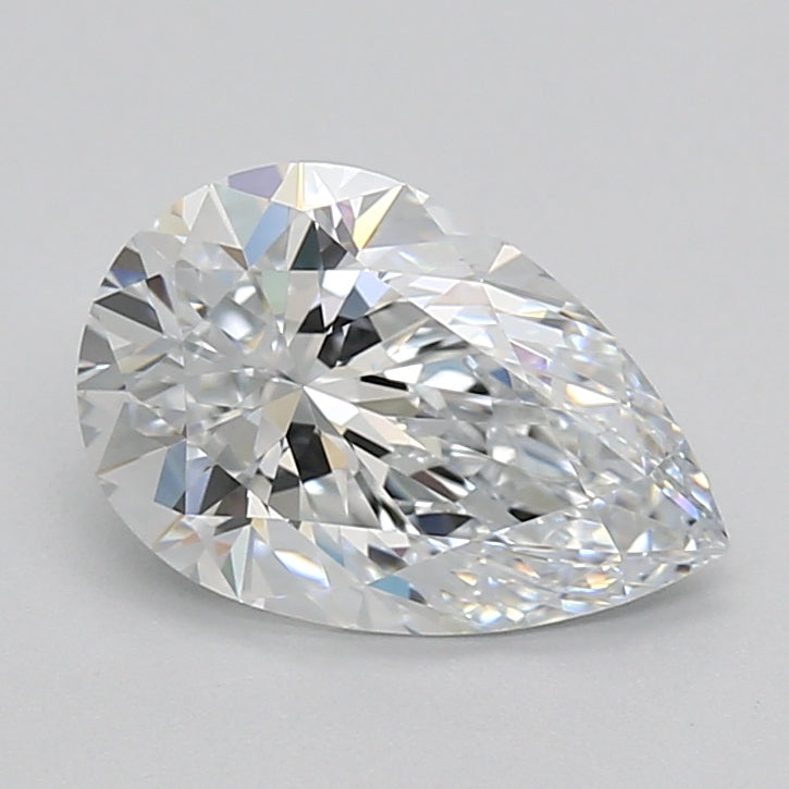2.17 Carat Pear Shaped, Excellent Cut, D Color, VVS1 Clarity, GIA Certified Lab Grown Diamond