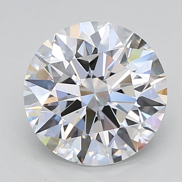 2.22 Carat Round Shaped, Excellent Cut, D Color, VVS1 Clarity, GIA Certified Lab Grown Diamond