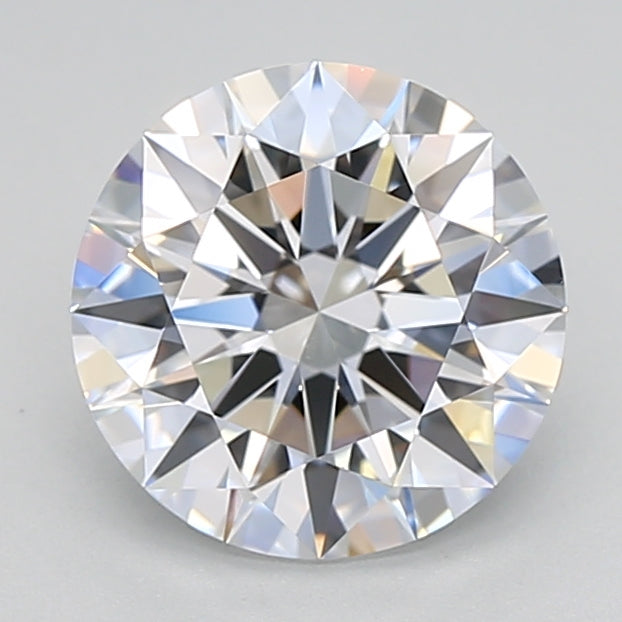 2.17 Carat Round Shaped, Excellent Cut, D Color, VVS1 Clarity, GIA Certified Lab Grown Diamond
