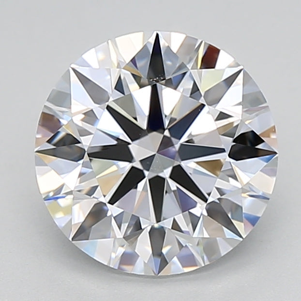 2.39 Carat Round Shaped, Excellent Cut, D Color, VVS1 Clarity, GIA Certified Lab Grown Diamond