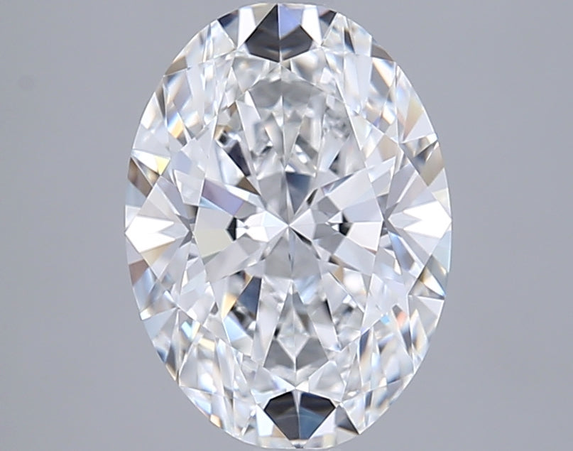 2.51 Carat Oval Shaped, Ideal Cut, E Color, VVS1 Clarity, GIA Certified Lab Grown Diamond