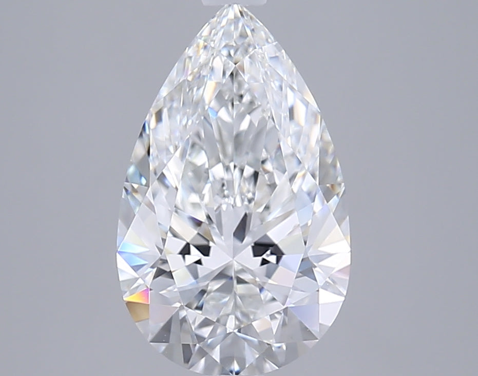 2.46 Carat Pear Shaped, Ideal Cut, E Color, VVS1 Clarity, GIA Certified Lab Grown Diamond