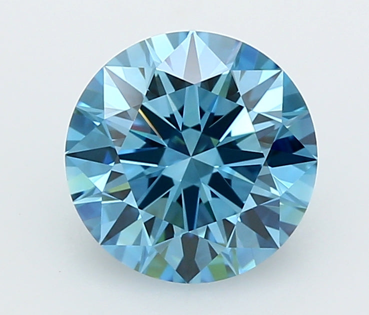 2.51 Carat Round Shaped, Ideal Cut, VVS1 Clarity, IGI Certified Lab Grown Diamond