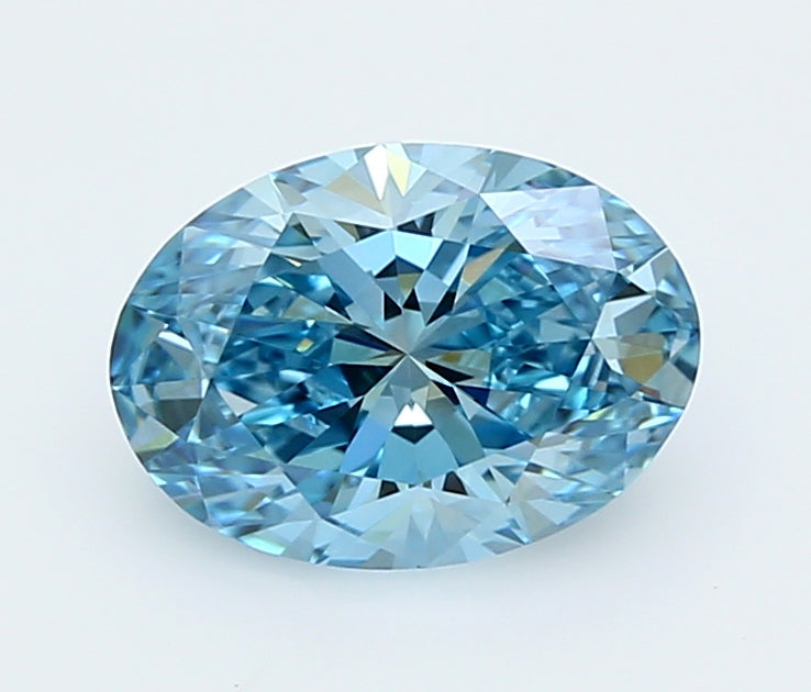 1.67 Carat Oval Shaped, Ideal Cut, VVS2 Clarity, IGI Certified Lab Grown Diamond