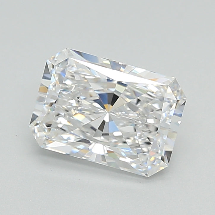 2.10 Carat Radiant Shaped, Ideal Cut, D Color, VVS1 Clarity, GIA Certified Lab Grown Diamond