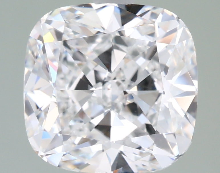 2.77 Carat Cushion Shaped, Ideal Cut, E Color, VVS2 Clarity, IGI Certified Lab Grown Diamond