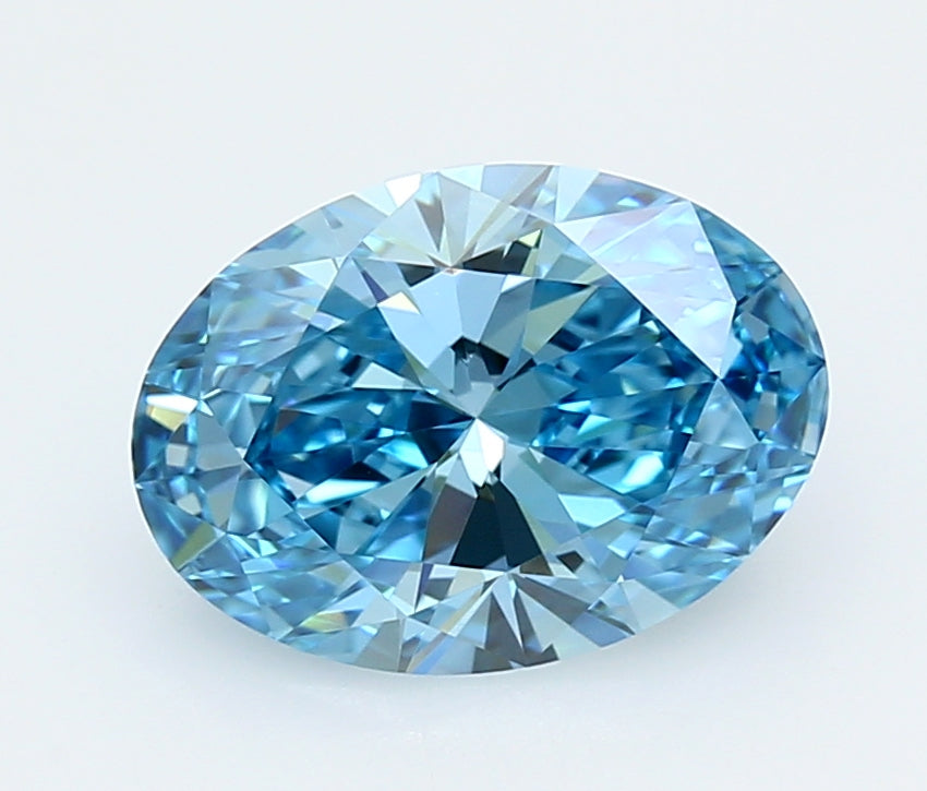 2.55 Carat Oval Shaped, Ideal Cut, VVS1 Clarity, IGI Certified Lab Grown Diamond