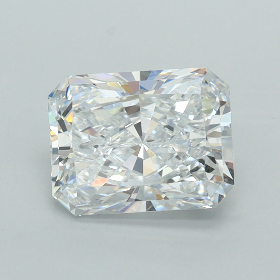 1.80 Carat Radiant Shaped, Ideal Cut, E Color, VVS2 Clarity, IGI Certified Lab Grown Diamond