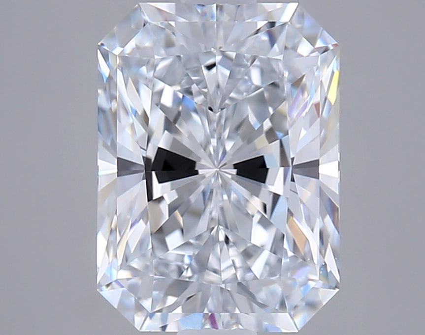 2.51 Carat Radiant Shaped, Excellent Cut, E Color, VVS1 Clarity, IGI Certified Lab Grown Diamond