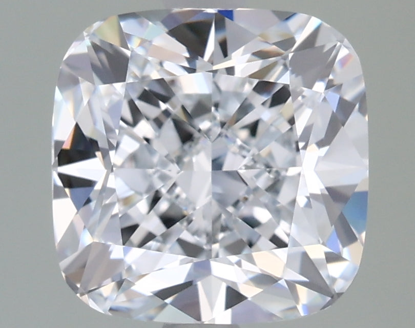 2.80 Carat Cushion Shaped, Ideal Cut, E Color, VVS2 Clarity, IGI Certified Lab Grown Diamond