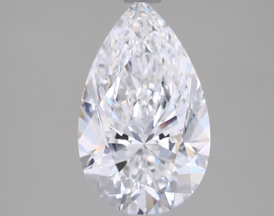 2.04 Carat Pear Shaped, Excellent Cut, D Color, VVS1 Clarity, IGI Certified Lab Grown Diamond