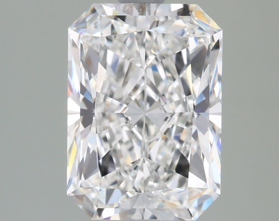 2.52 Carat Radiant Shaped, Ideal Cut, G Color, VVS1 Clarity, IGI Certified Lab Grown Diamond