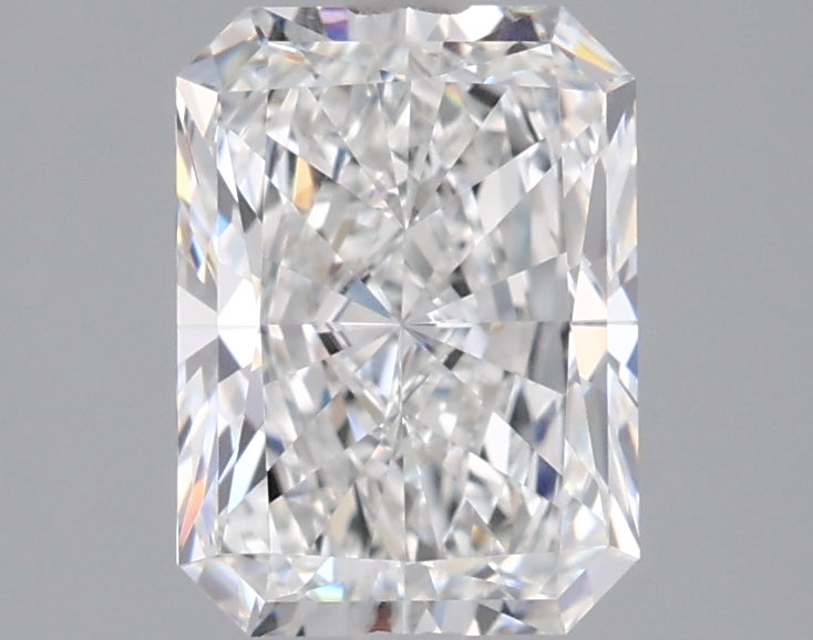 1.84 Carat Radiant Shaped, Ideal Cut, E Color, VVS1 Clarity, IGI Certified Lab Grown Diamond