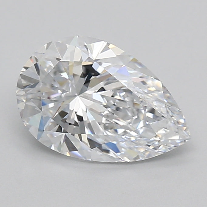 2.00 Carat Pear Shaped, Excellent Cut, D Color, VVS1 Clarity, IGI Certified Lab Grown Diamond