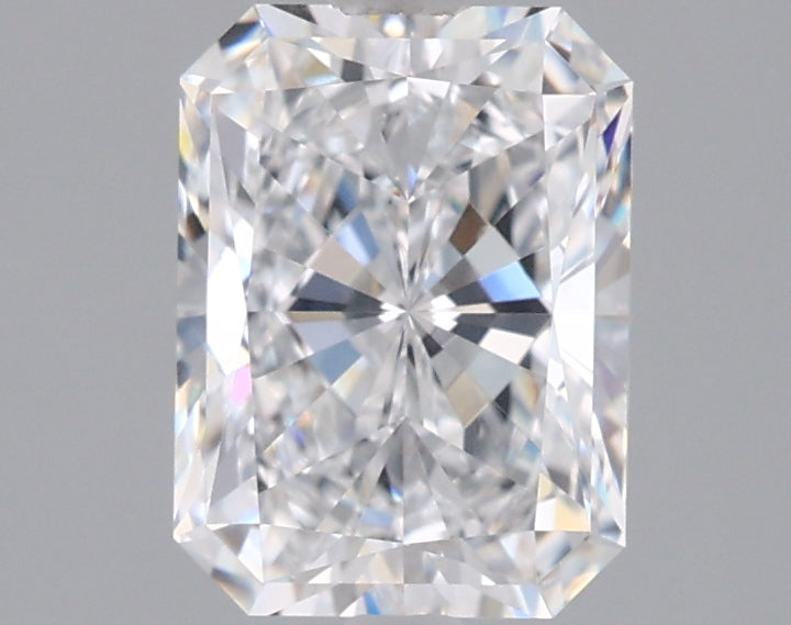 1.85 Carat Radiant Shaped, Ideal Cut, D Color, VVS1 Clarity, IGI Certified Lab Grown Diamond