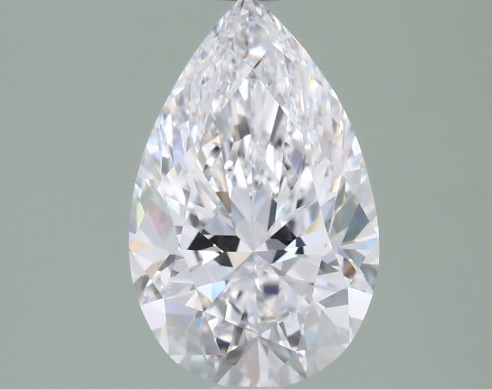 1.82 Carat Pear Shaped, Excellent Cut, D Color, VVS1 Clarity, IGI Certified Lab Grown Diamond