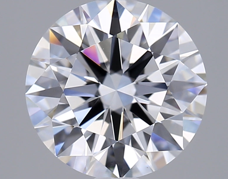 2.01 Carat Round Shaped, Excellent Cut, D Color, VVS2 Clarity, GIA Certified Lab Grown Diamond