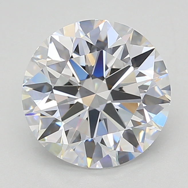 2.19 Carat Round Shaped, Excellent Cut, D Color, VVS1 Clarity, GIA Certified Lab Grown Diamond