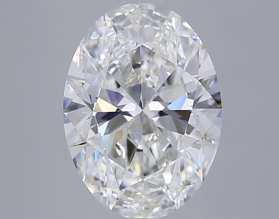3.21 Carat Oval Shaped, Ideal Cut, F Color, VVS1 Clarity, GIA Certified Lab Grown Diamond