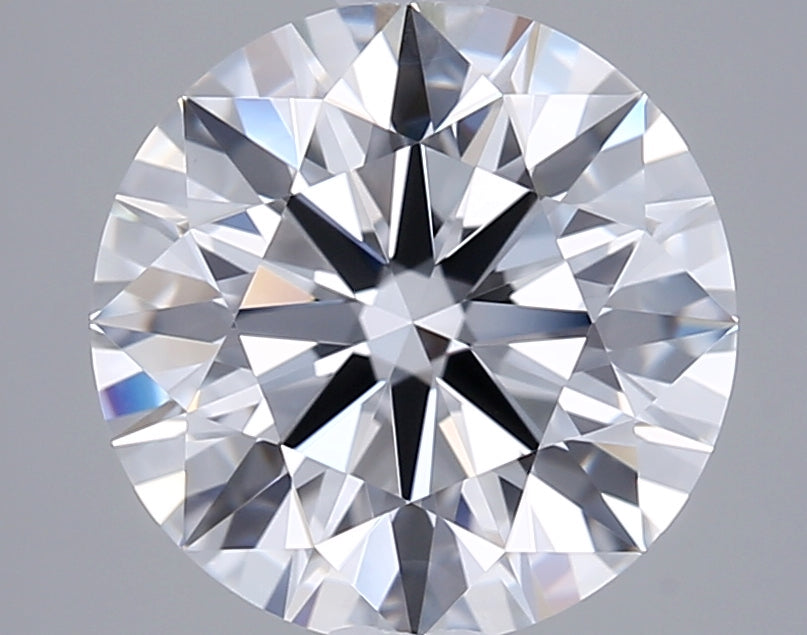 2.37 Carat Round Shaped, Excellent Cut, D Color, VVS2 Clarity, GIA Certified Lab Grown Diamond