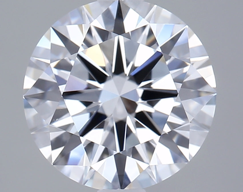 2.00 Carat Round Shaped, Excellent Cut, D Color, VVS2 Clarity, GIA Certified Lab Grown Diamond