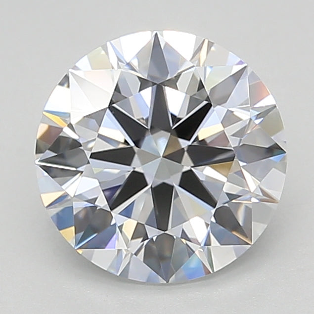 2.01 Carat Round Shaped, Excellent Cut, D Color, VVS1 Clarity, GIA Certified Lab Grown Diamond