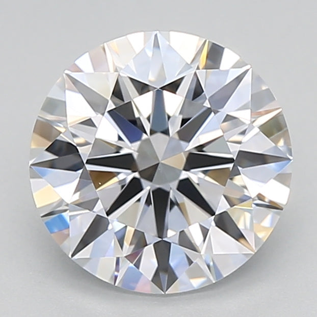 2.50 Carat Round Shaped, Excellent Cut, D Color, VVS1 Clarity, GIA Certified Lab Grown Diamond