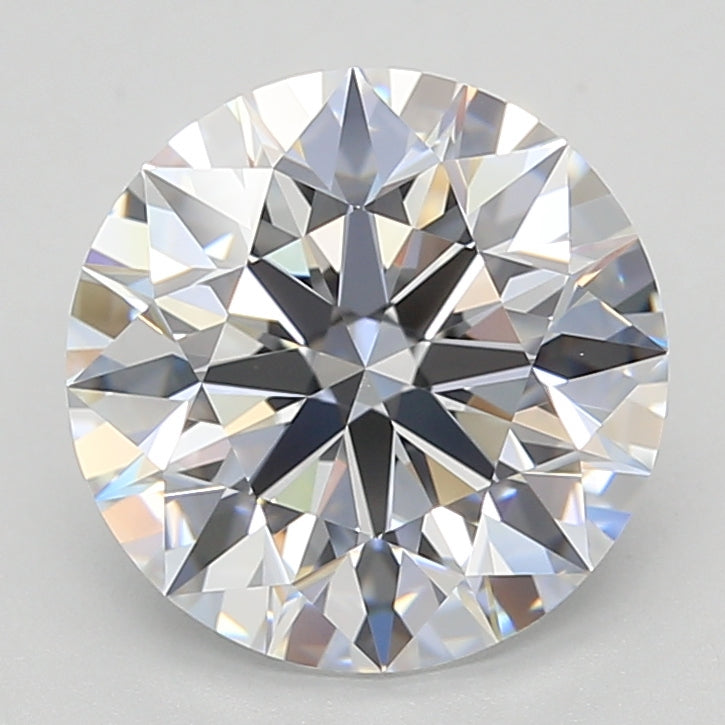 3.34 Carat Round Shaped, Excellent Cut, D Color, VVS1 Clarity, GIA Certified Lab Grown Diamond