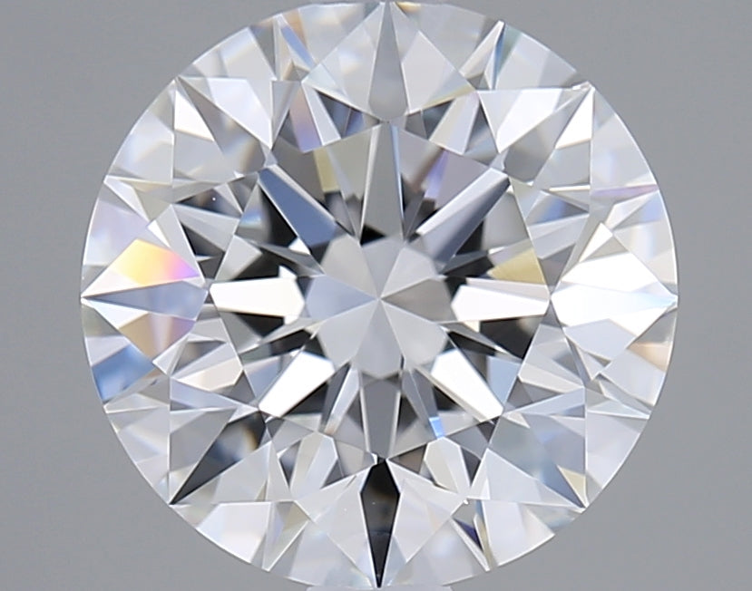 2.38 Carat Round Shaped, Excellent Cut, D Color, VVS2 Clarity, GIA Certified Lab Grown Diamond