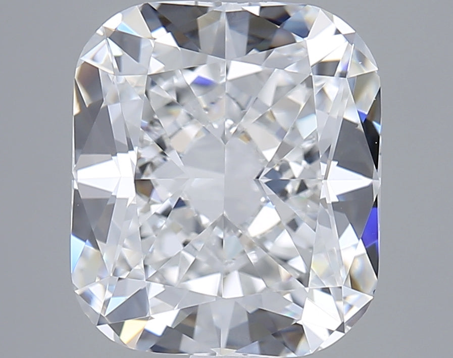 2.76 Carat Cushion Shaped, Ideal Cut, D Color, VVS2 Clarity, GIA Certified Lab Grown Diamond
