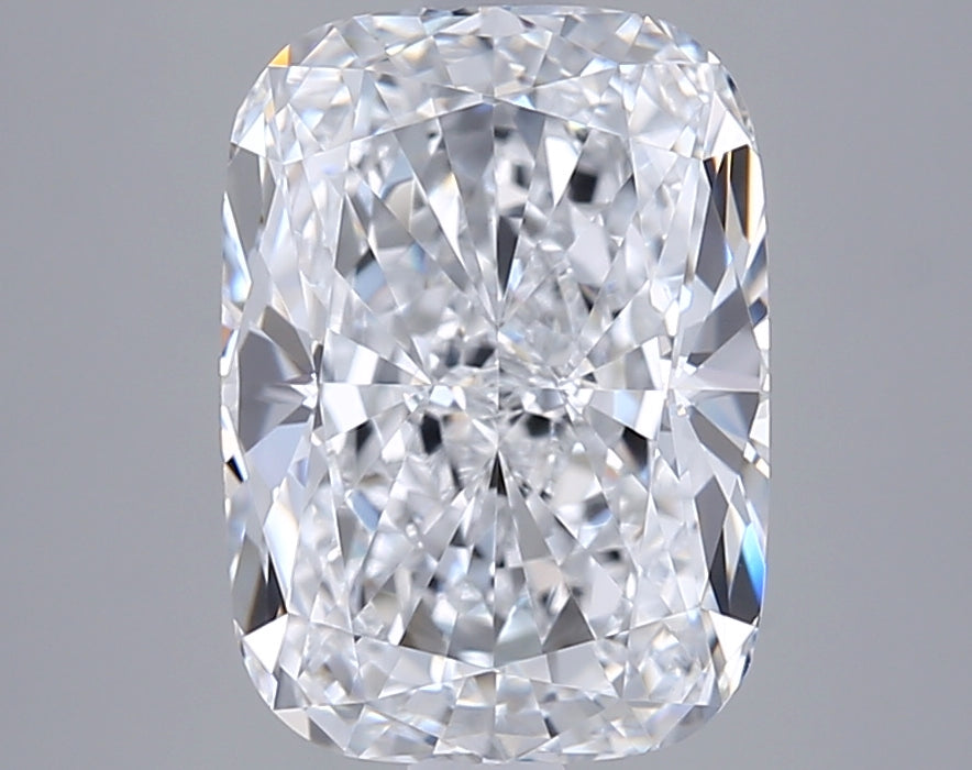 3.10 Carat Cushion Shaped, Ideal Cut, D Color, VS1 Clarity, GIA Certified Lab Grown Diamond