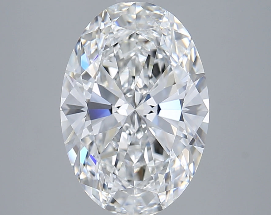2.81 Carat Oval Shaped, Ideal Cut, E Color, VVS1 Clarity, GIA Certified Lab Grown Diamond