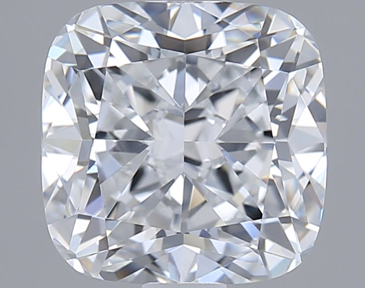2.01 Carat Cushion Shaped, Ideal Cut, D Color, VVS2 Clarity, GIA Certified Lab Grown Diamond